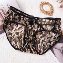 Set 5 Quần Lót cao cấp hoạ tiết da báo ren lưới mix nơ  -  Ql018