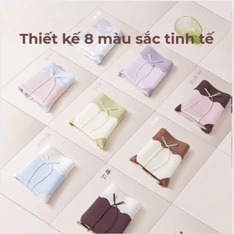 Set hộp 8 Quần lót Chocolate lụa Tencel mềm mượt ôm khít V3, kháng khuẩn chống ẩm - Ql030