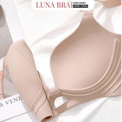 Ao ngực su đúc Luna Bra Al121 cài sau che mỡ lưng mỡ nách, đệm 1,5cm, nâng gom tự nhiên thoải - Al121