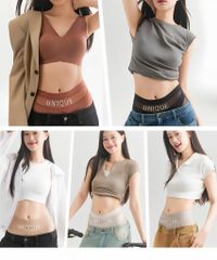 Combo 5 quần su cao cấp không viền Slimbox định hình eo thon, nâng gom V3 - QL093