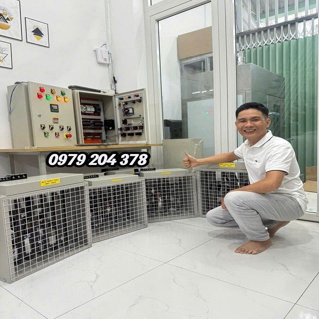 380V- 7.5KW Quạt sưởi ấm heo, lợn