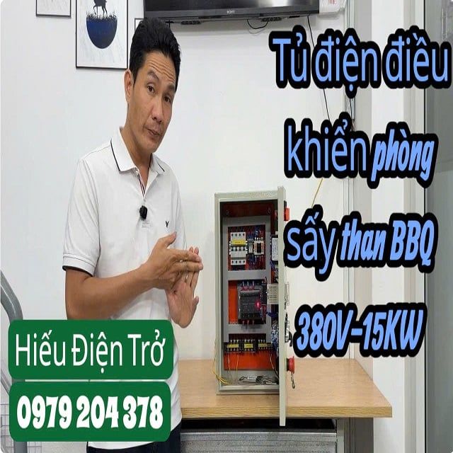 Tủ điện điều khiển phòng sấy 380V-15KW