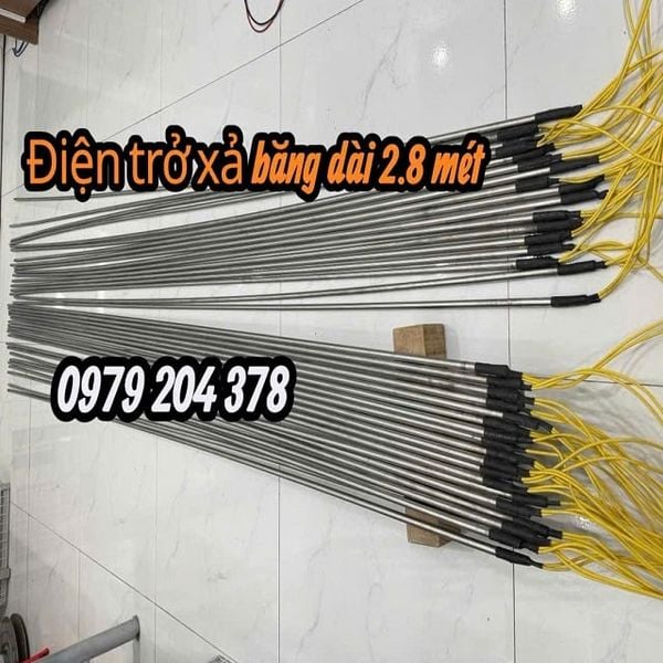  Phi 12 x2800mm Điện trở băng 