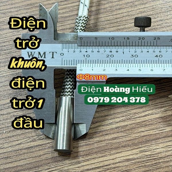  Phi 8 Điện trở khuôn, điện trở 1 đầu 
