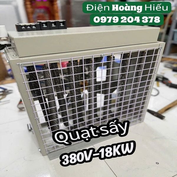  BOX SẤY -MÁY SẤY-QUẠT SƯỞI 18KW 