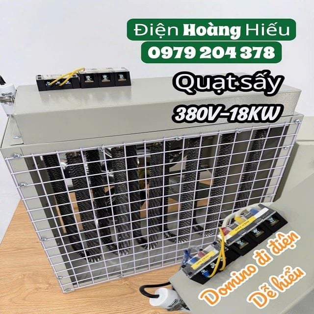 BOX SẤY -MÁY SẤY-QUẠT SƯỞI 18KW