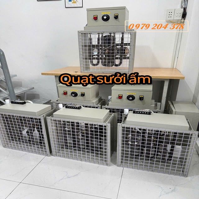 380V- 7.5KW Quạt sưởi ấm heo, lợn