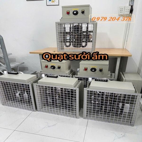 380V- 7.5KW Quạt sưởi ấm heo, lợn 