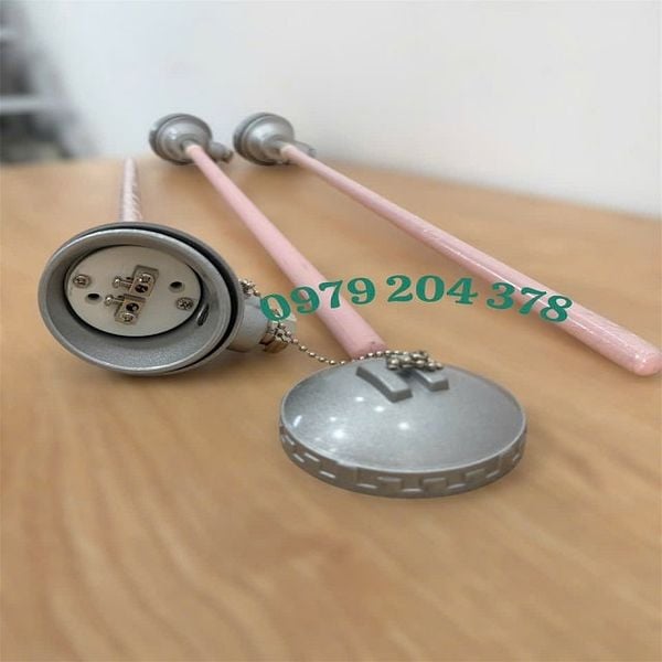  Cây bằng sứ dài 800mm, Đầu dò  can K dạng củ hành 