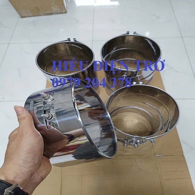 Điện trở vòng ốp Inox cho máy ép nhựa