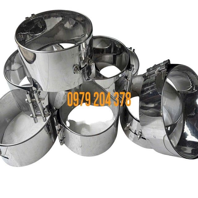 Điện trở vòng ốp Inox cho máy ép nhựa