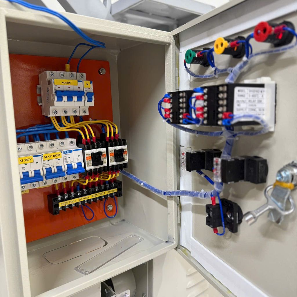 TỦ ĐIỆN CHO BỂ XI MẠ