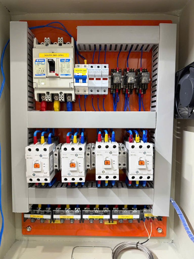 Tủ điện phòng hơi 96KW