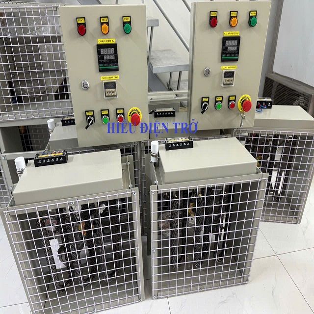 Làm theo yêu cầu tủ điện, máy sấy, máy sưởi công Nghiệp 3Kw, 4.5kw, 6Kw, 7.5kw 9Kw, 18Kw Điện Áp 220V/380V