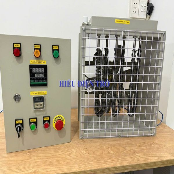  Tủ điện, Quạt Sưởi, Máy Sấy Công Nghiệp, Box Sấy 220V/380V - 3Kw, 4.5Kw, 6Kw, 9Kw 