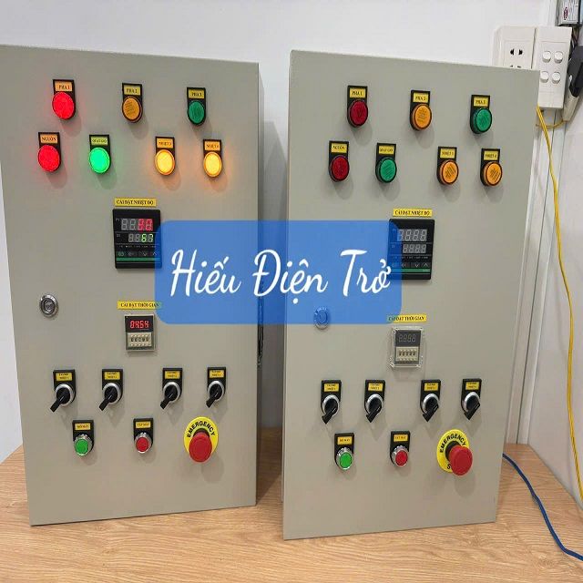 Tủ Điện Điều Khiển Nhiệt Độ Sấy, Sưởi Có hẹn Thời Gian, nhiệt độ Tự Ngắt Lắp ráp theo yêu cầu