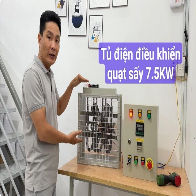 Tủ Điện Điều Khiển Nhiệt Độ Sấy, Sưởi Có hẹn Thời Gian, nhiệt độ, tự Ngắt cách chọn dây an toàn hiệu quả đơn giản- Lắp ráp theo yêu cầu