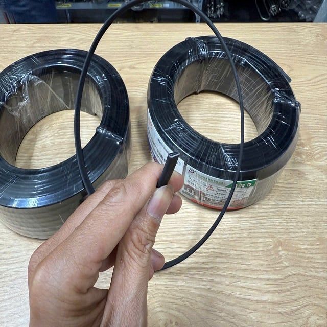 DXW-8mm-Jz dây Điện trở silicone dẹp xả băng cửa kho lạnh