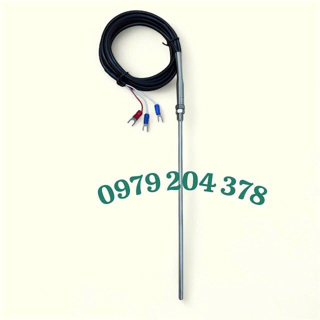 Dò nhiệt, cảm biến nhiệt PT100 dây PVC
