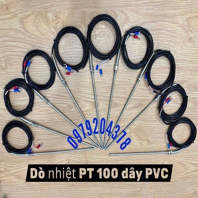 Cây dò nhiệt PT100 theo yêu cầu