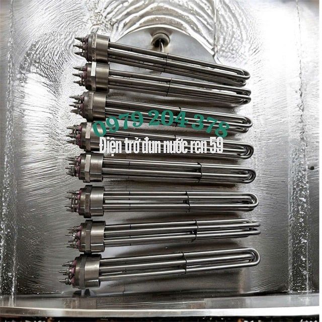 Điện trở, mai so đun nước, đun dầu, ren 59 220/380V - 9KW