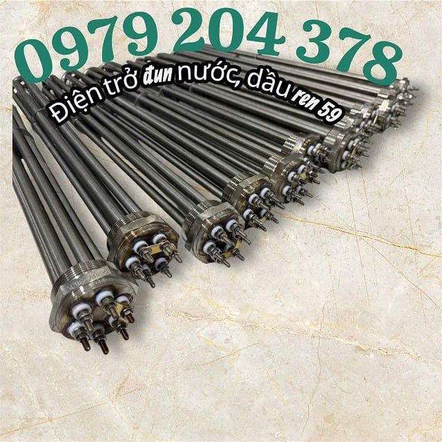 Điện trở, mai so đun nước, đun dầu, ren 59 220/380V - 9KW