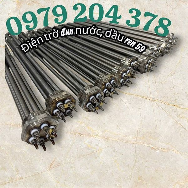  Điện trở, mai so đun nước, đun dầu, ren 59 220/380V - 9KW 