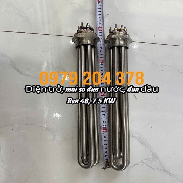 220/380V-7.5KW - Điện trở, mai so đun nước, ren 48
