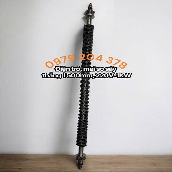  Điện trở sấy thẳng I 500mm, 220V-1000W 