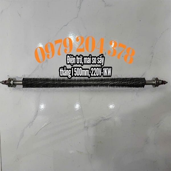  Điện trở sấy thẳng I 500mm, 220V-1000W 