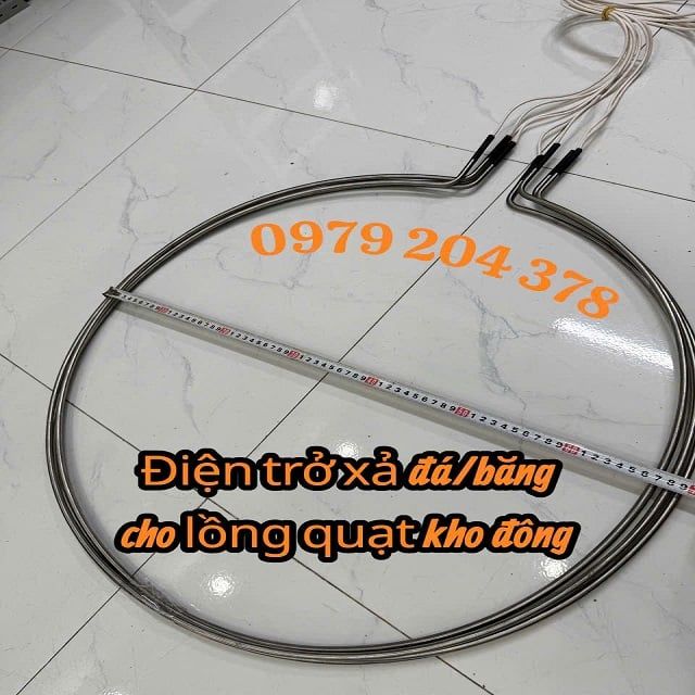 Điện trở xả đá xả băng lồng quạt kho đông lạnh