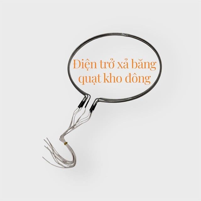 Điện trở xả đá xả băng lồng quạt kho đông lạnh