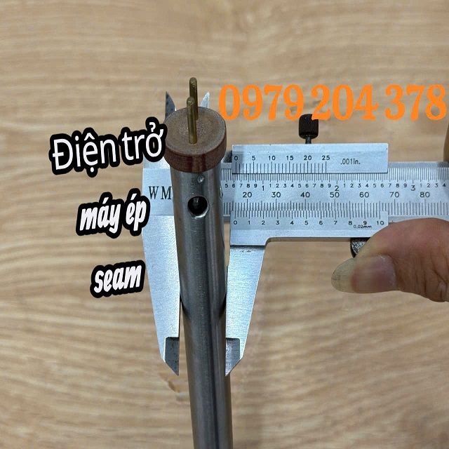 Dạng inox - Điện trở sứ cho máy ép seam