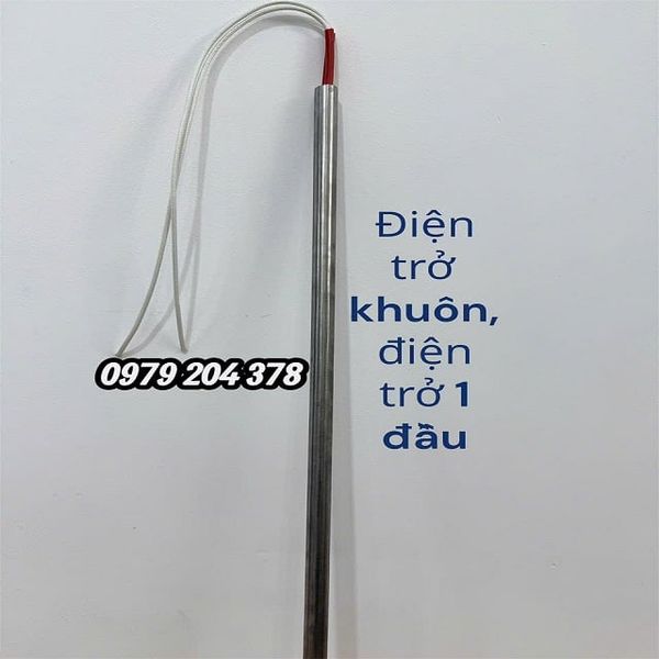  Điện trở khuôn, mai so hay điện trở 1 đầu phi 16 x 650mm 