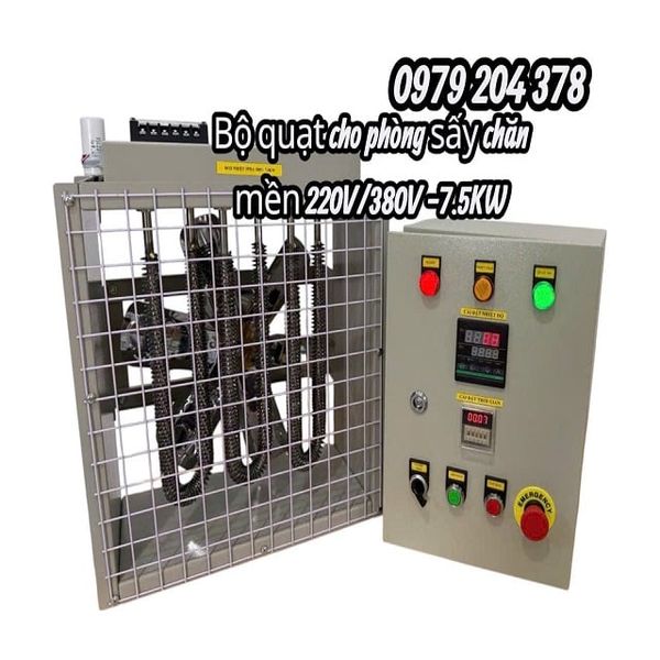  Sấy chăn mền quần áo bằng điện cần gì 