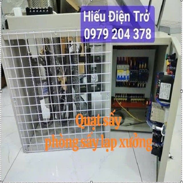 Quạt sấy phòng sấy lạp xưởng 220V/380V-6KW