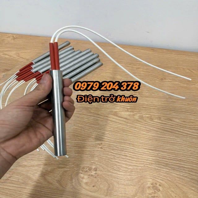 Phi 17 x 150mm Điện trở khuôn, điện trở 1 đầu