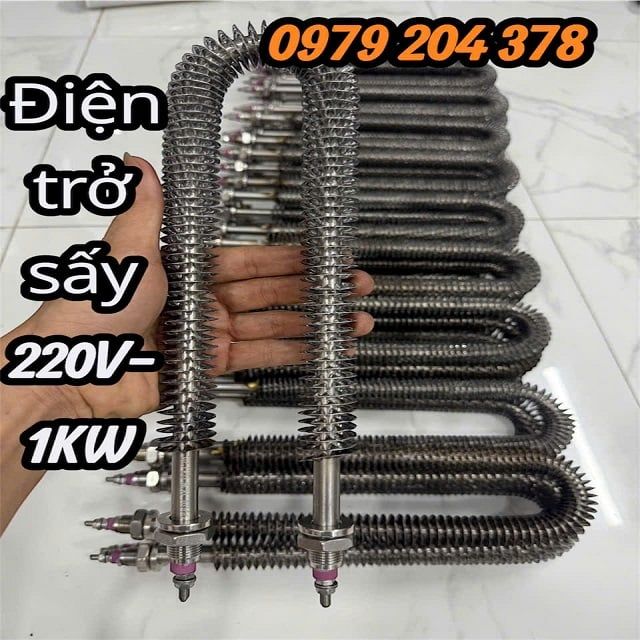 Điện trở, Mai so sấy chữ U 220V-1KW