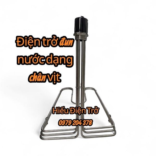  Điện trở, mai so đun nước, đun dầu, ren 59 220/380V dạng chân vịt 