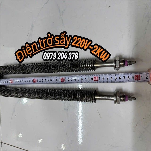 Điện trở, Mai so sấy chữ U500mm, 220V-2KW