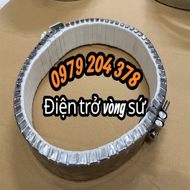 Phi 215mm, Điện trở vòng sứ cho máy ép nhựa công suất cao