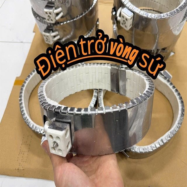 Phi 215mm, Điện trở vòng sứ cho máy ép nhựa công suất cao