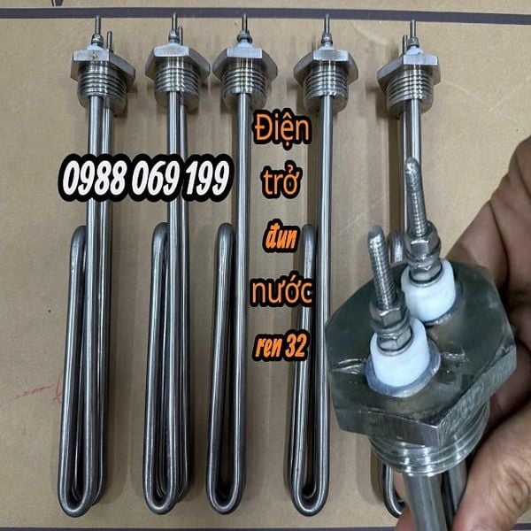  220V-2.5KW điện trở đun nước ren 32 