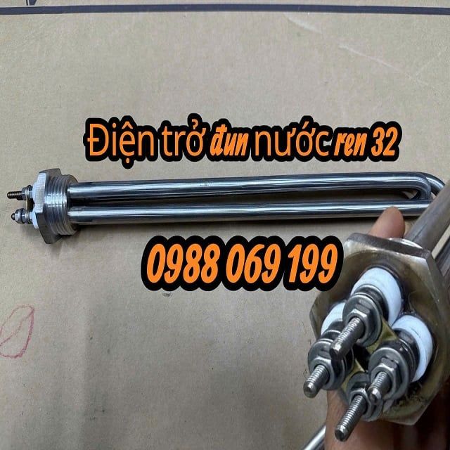 220V-3KW điện trở đun nước ren 32
