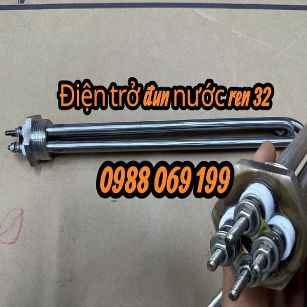  220V-3KW điện trở đun nước ren 32 