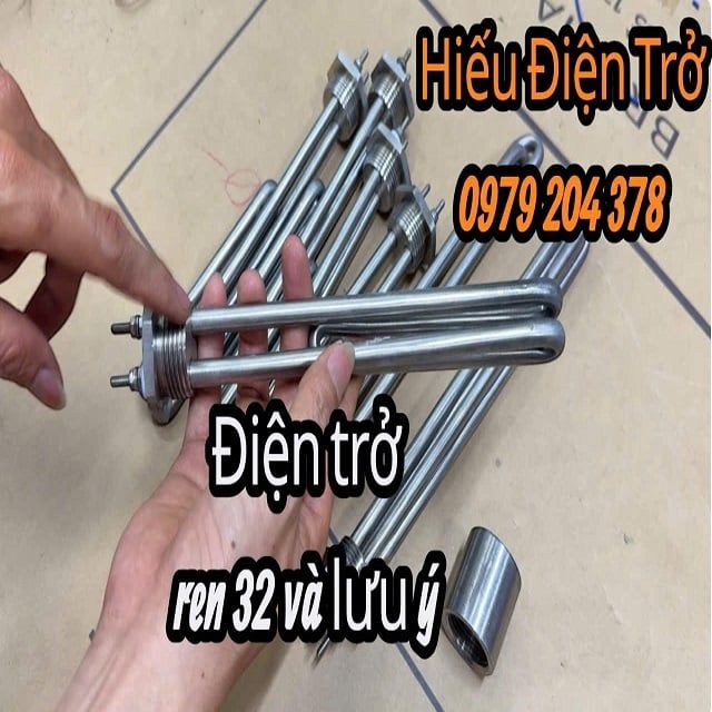 220V-2.5KW điện trở đun nước ren 32