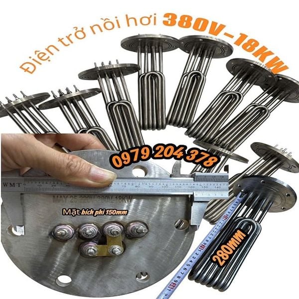  Điện trở nồi hơi 18KW 