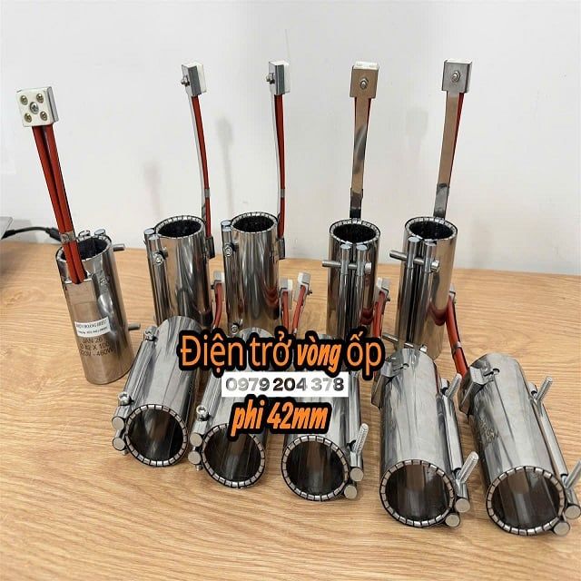 Phi 42mm điện trở vòng ốp cho máy ép nhựa