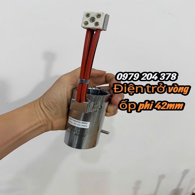 Phi 42mm điện trở vòng ốp cho máy ép nhựa