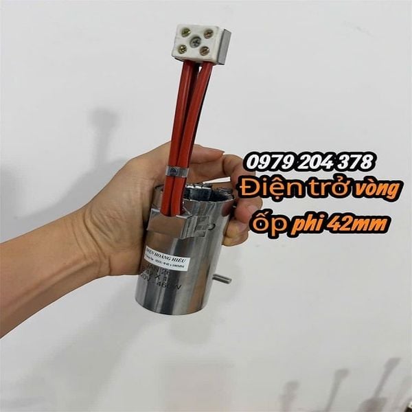 Phi 42mm điện trở vòng ốp cho máy ép nhựa 